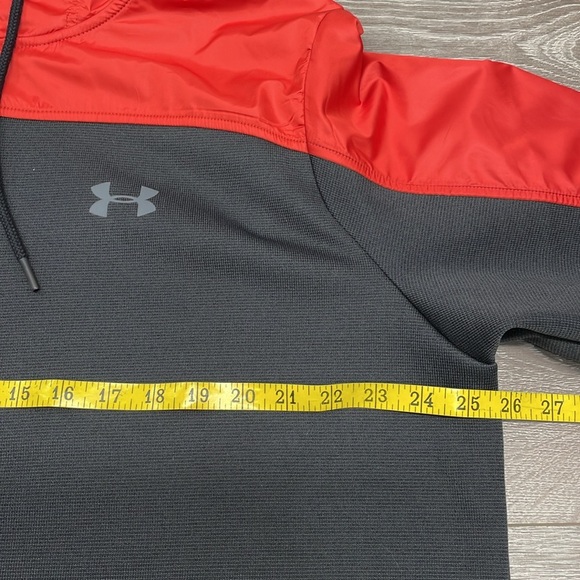 NWOT Under Armour ColdGear Full Zip Hooded Jacket Loose Fit Style 1347285 XL - Picture 7 of 16